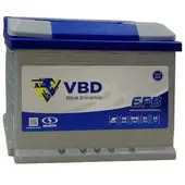 Фото Аккумулятор VBD EFB 6ст65 обратный -/+