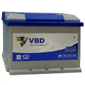 Фото Аккумулятор VBD 6ст60 прямой +/-