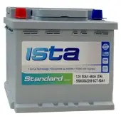 Фото Аккумулятор ISTA 6ст50 прямой +/-