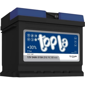 Фото Аккумулятор Topla Top 6ст54 низкий обратный -/+