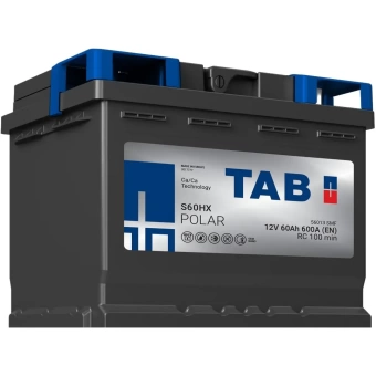 Фото Аккумулятор TAB Polar 60 обратная полярность