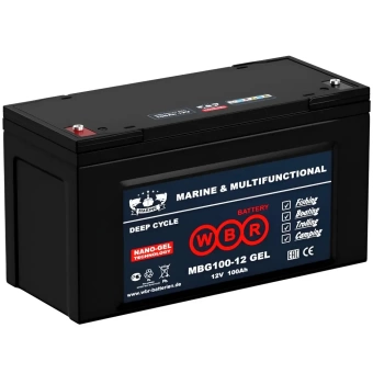 Фото Аккумулятор WBR Marine MBG 100-12   12В 100Ач