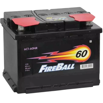Фото Аккумулятор FireBall 6ст60 прямой +/-
