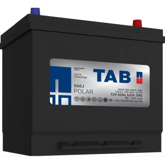 Фото Аккумулятор TAB Polar Asia 6ст60 обратный -/+