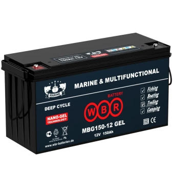 Фото Аккумулятор WBR Marine MBG 150-12   12В 150Ач